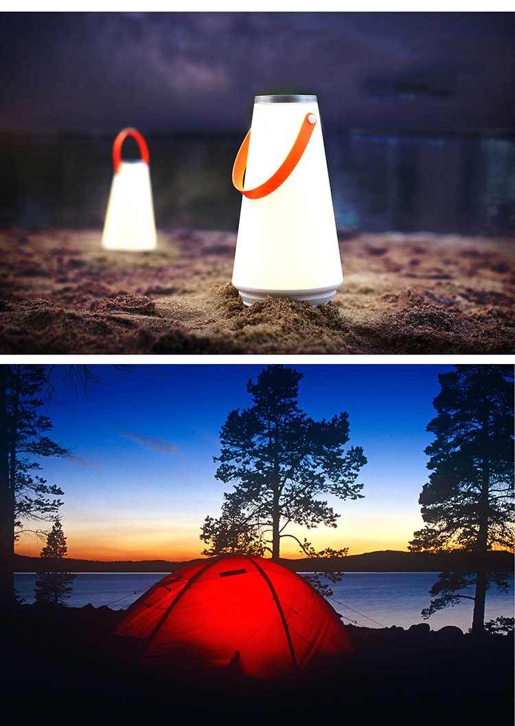 Cheap Goat Tents LED Touch Sensor Light  Usb Charging Desk Lamp Tent Light for  Outdoor Camping Lamp Portable Lighting Home Decor Night Light   